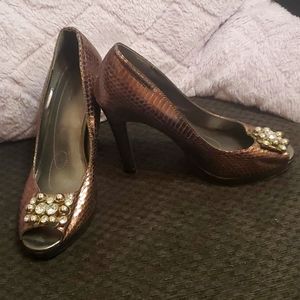 Copper High Heels